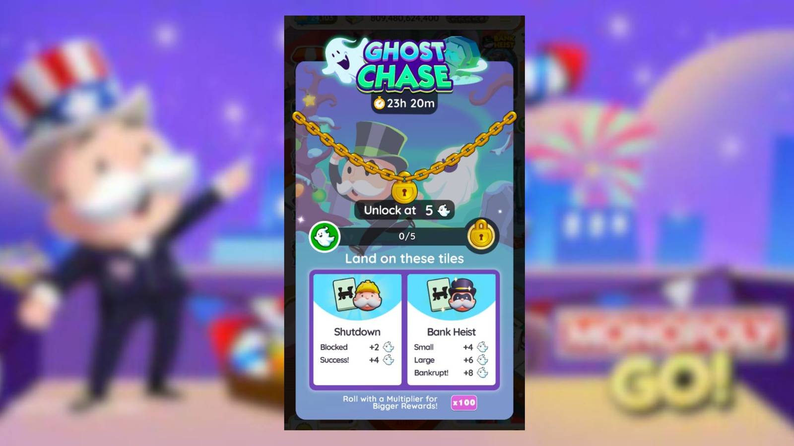 ghost chase monopoly go