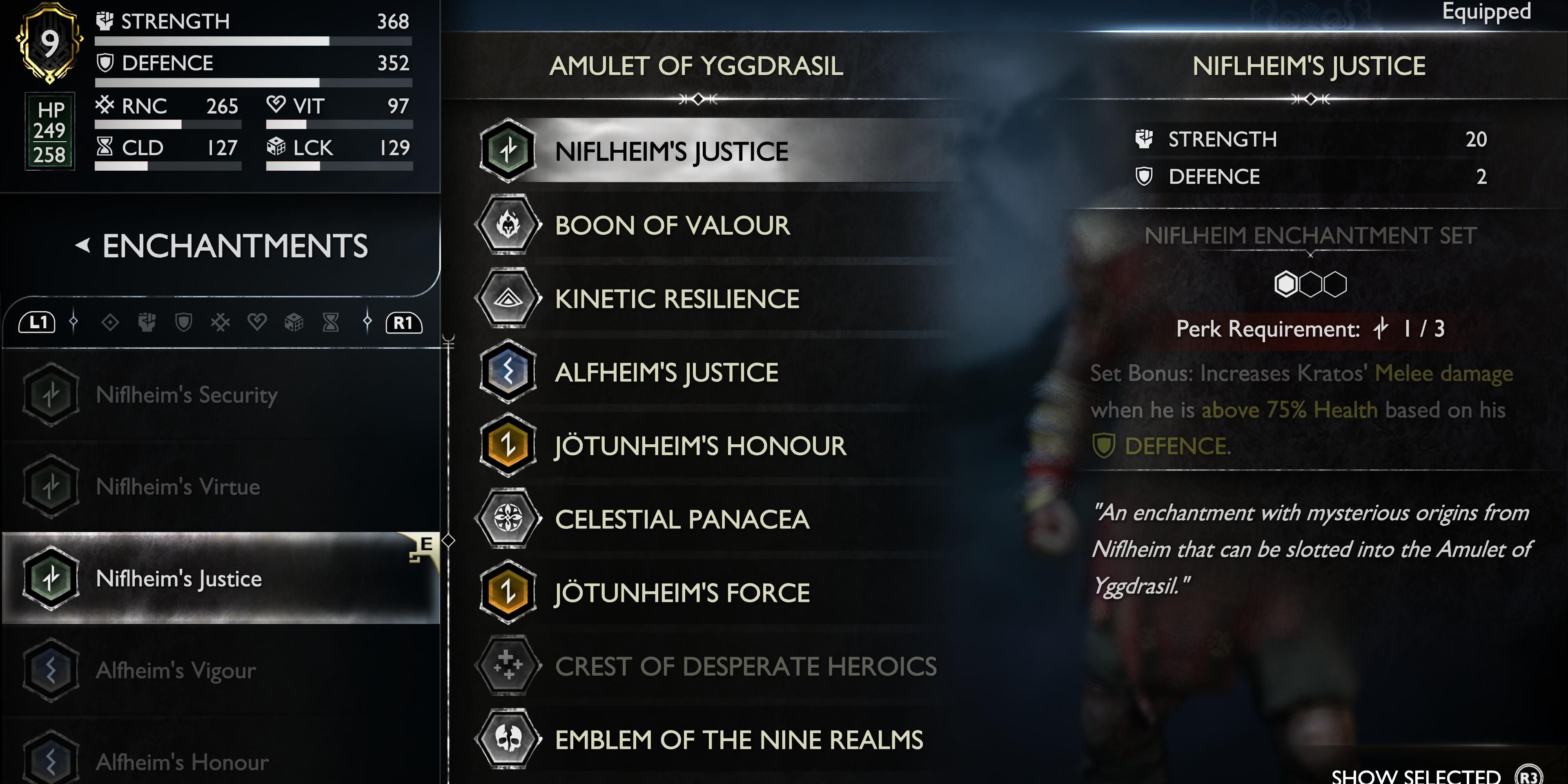 niflheim's justice