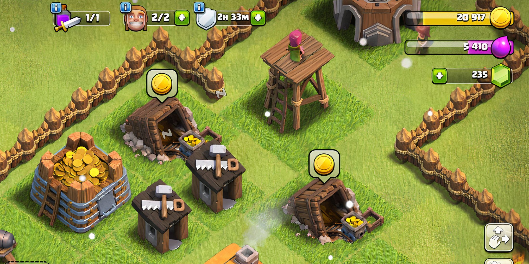 gold clash of clans 