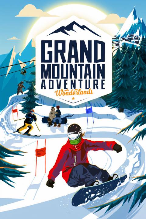 Grand Mountain Adventure Tag Page Cover Art