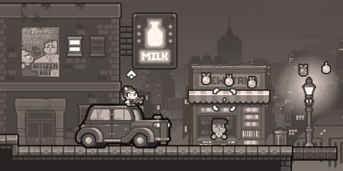 Grapple Dogs Cosmic Canines black and white