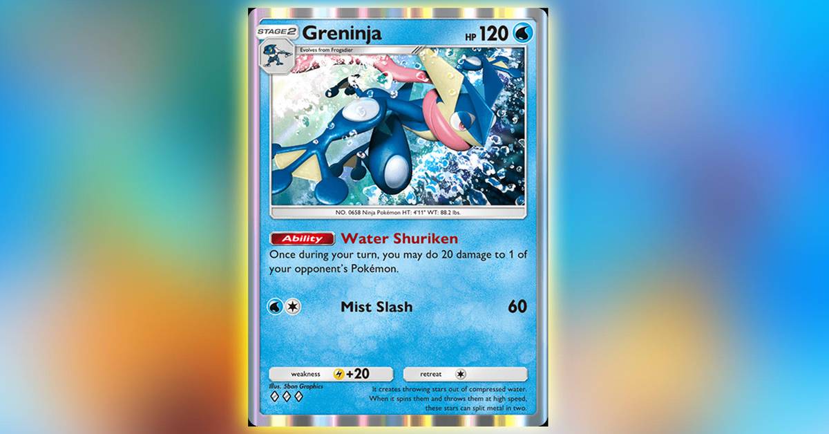 greninja pokemon card deck Pokmon TCG EX Battle ex / Kangaskhan ex Protect your deck with the mystical power of Mega Greninja Greninja ex Non-Holo 208/742 mc