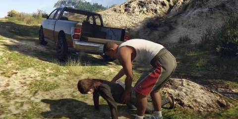GTA 5 Random Encounters Burial