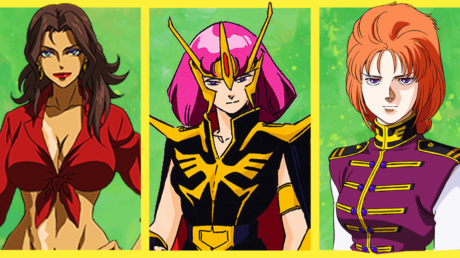 Gundam Female Pilots Amida Haman Marida