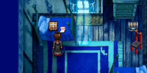 Harry’s room in Harry Potter And The Prisoner of Azkaban (GBA)
