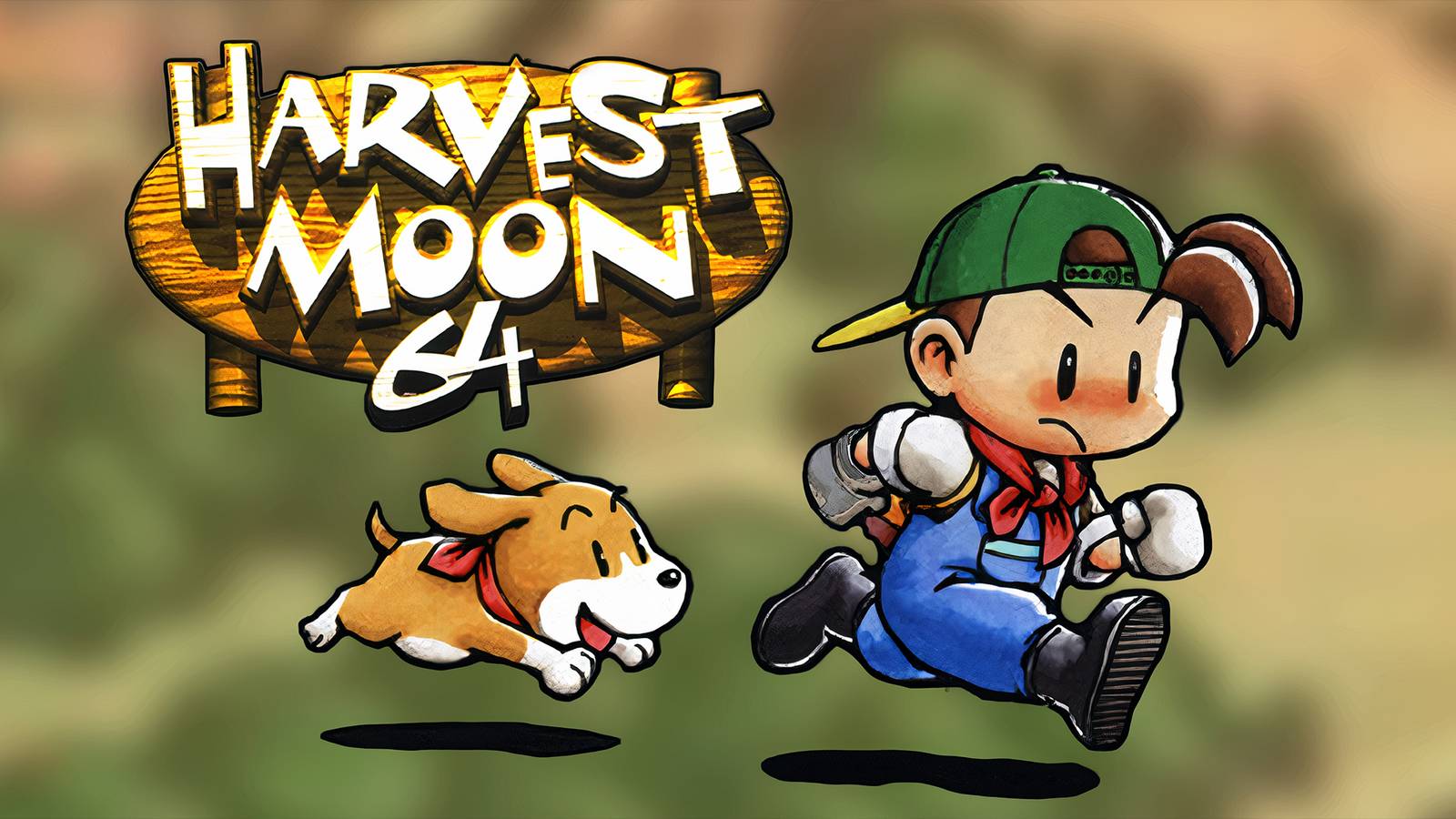 Harvest Moon 64 key art