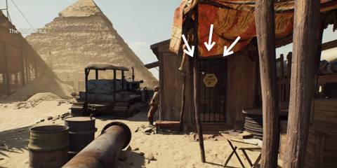 Head inside the Wehrmacht Quarter Gizeh Indiana Jones and The Great Circle