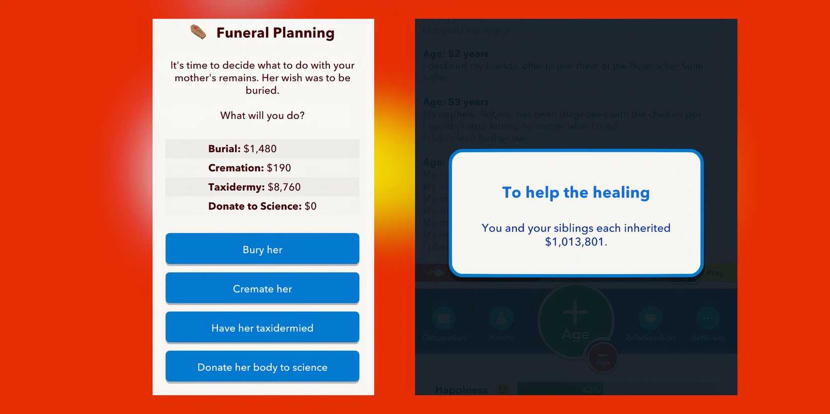 healing inheritence in bitlife