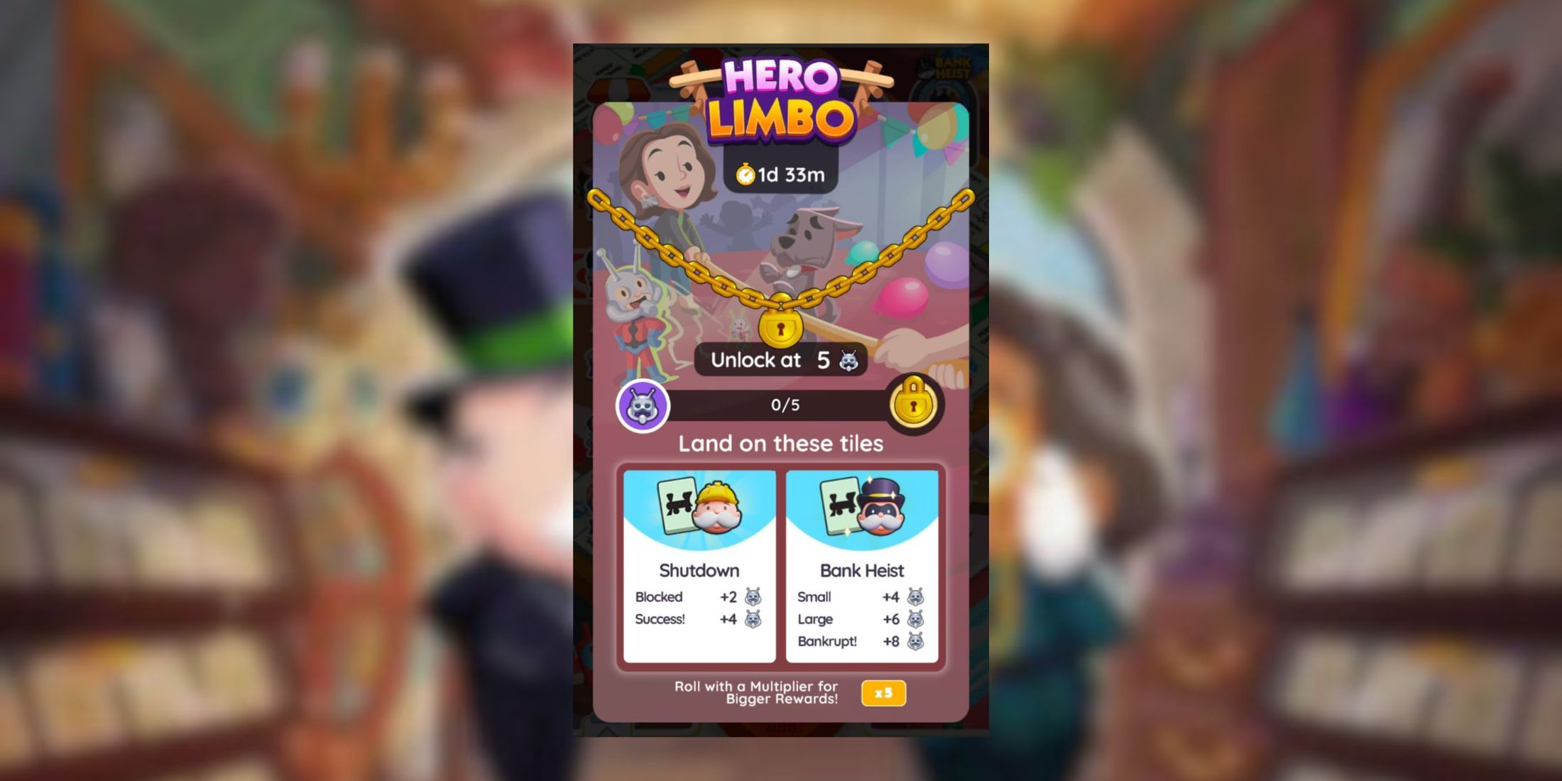 hero limbo monopoly go