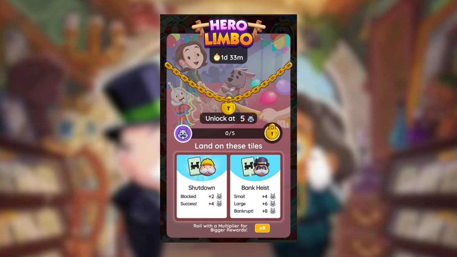 hero limbo monopoly go