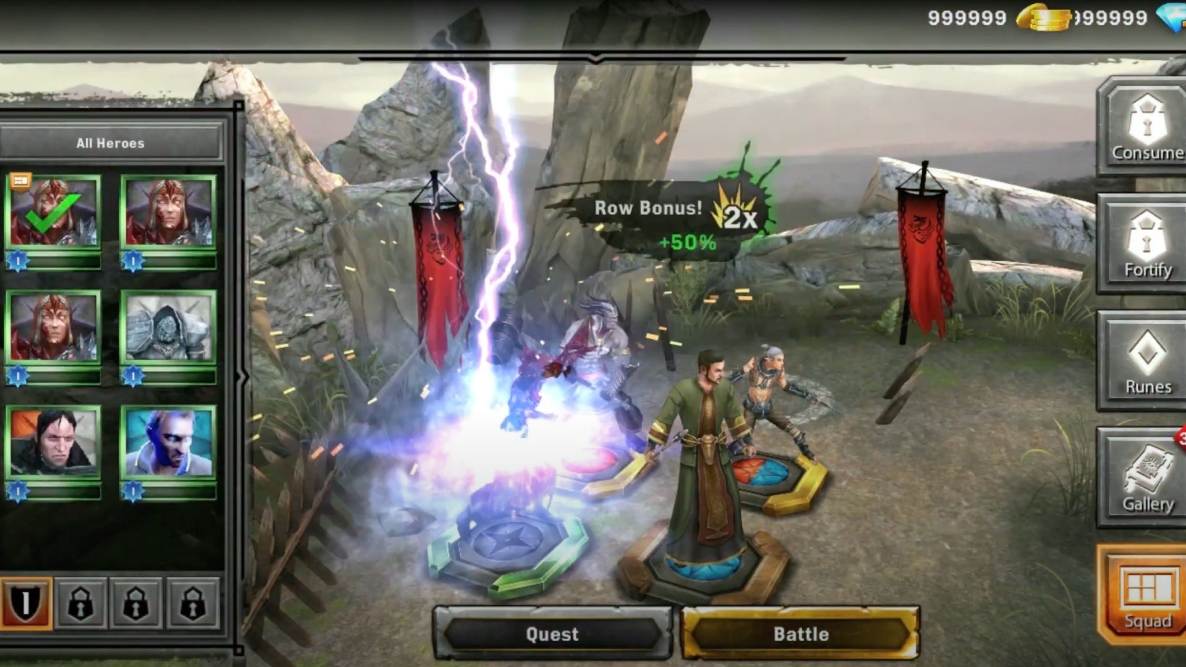 Heroes of Dragon Age In Game Screenshot 4