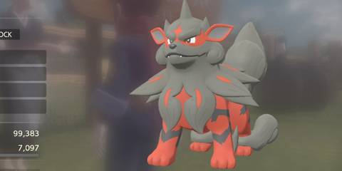 Hisuian Arcanine In Pokemon Legends Arceus