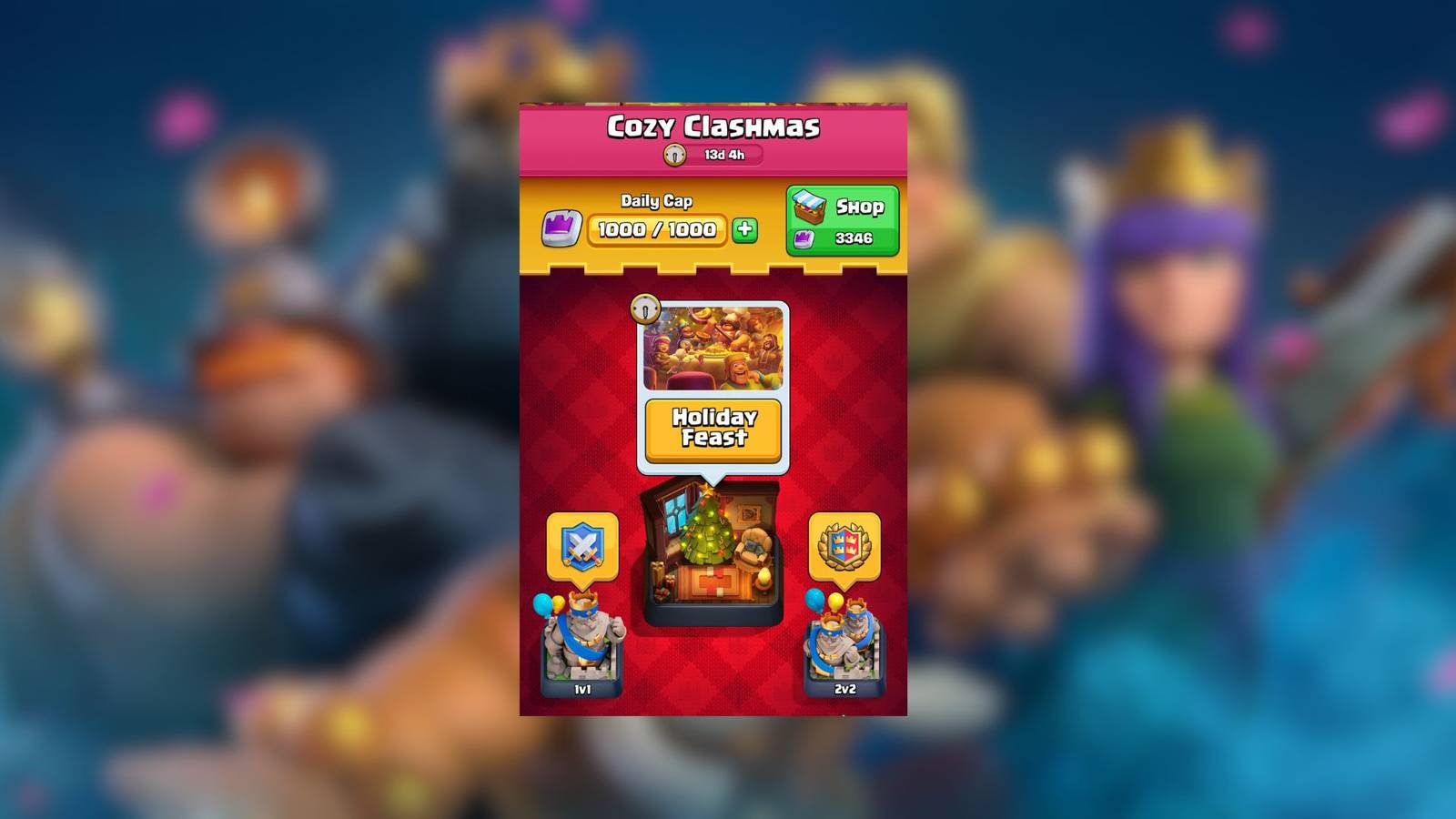 holiday feast decks clash royale 
