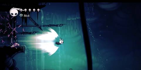 Hollow Knight - Using Crystal Heart