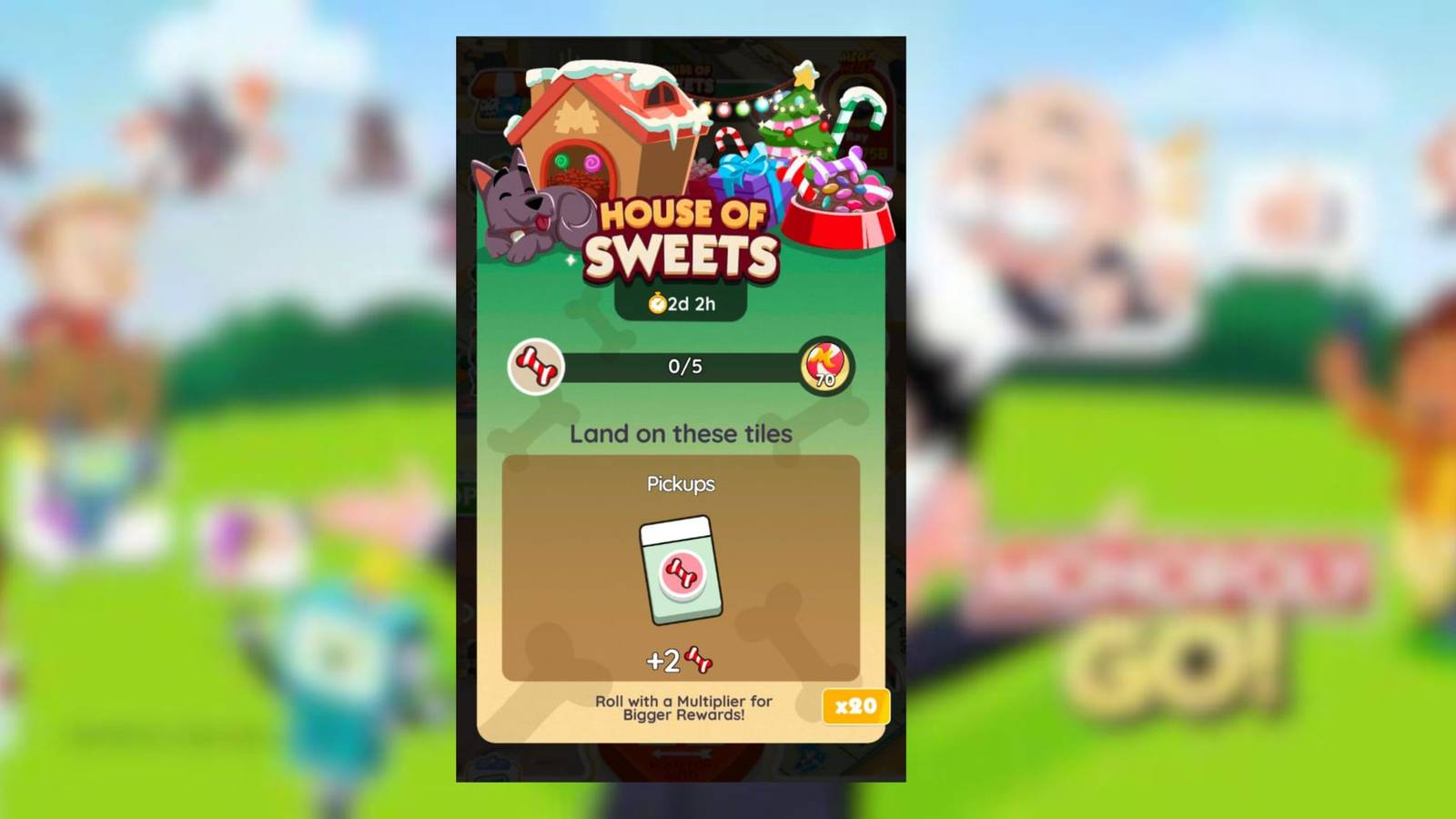 house of sweets monopoly go