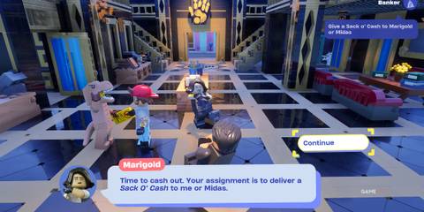 how to deliver Sack O' Cash to Marigold or Midas 