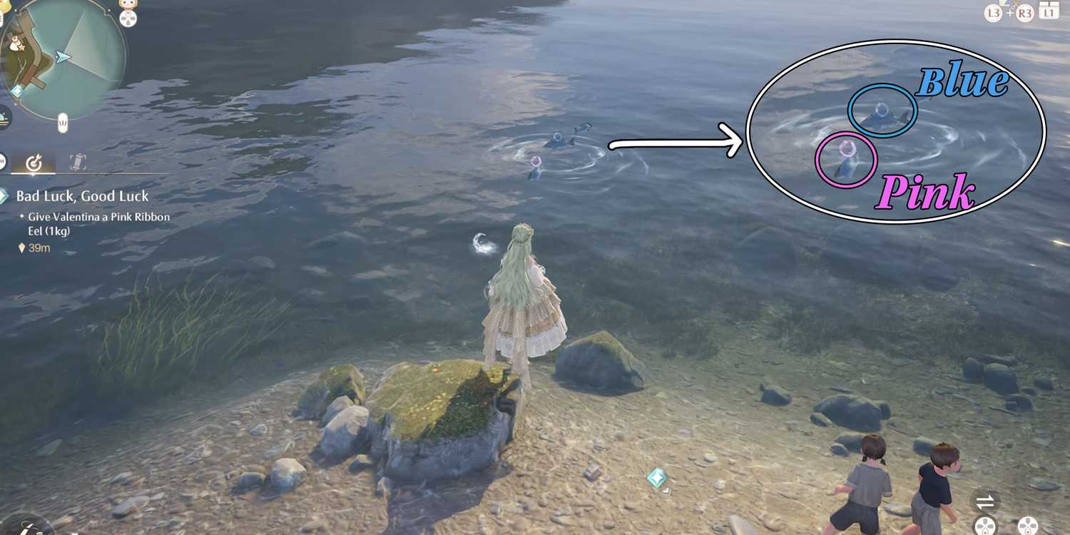 dress like a pink ribbon eel Find Pink Ribbon eels EASY!