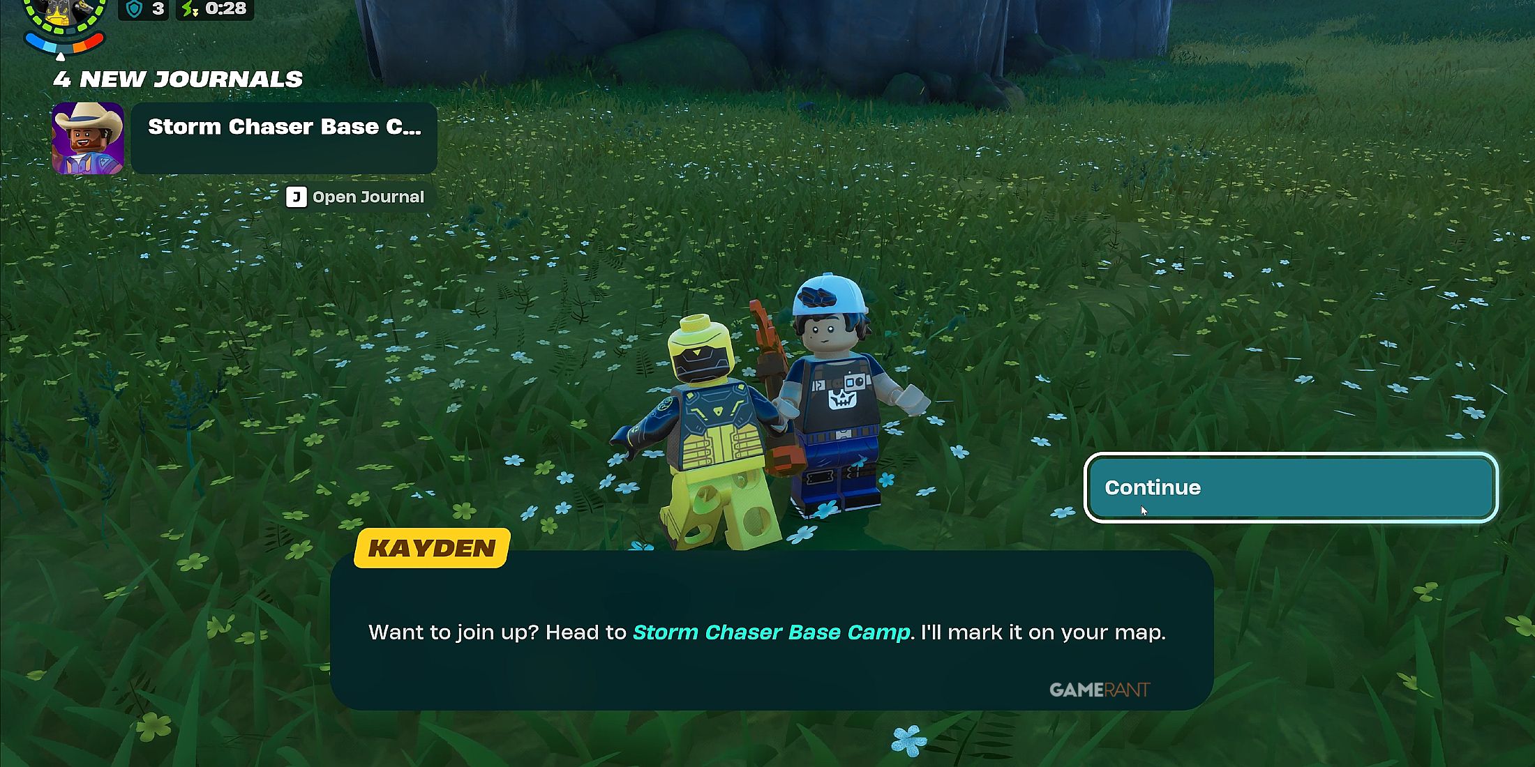 How To Visit a Storm in LEGO Fortnite Odyssey