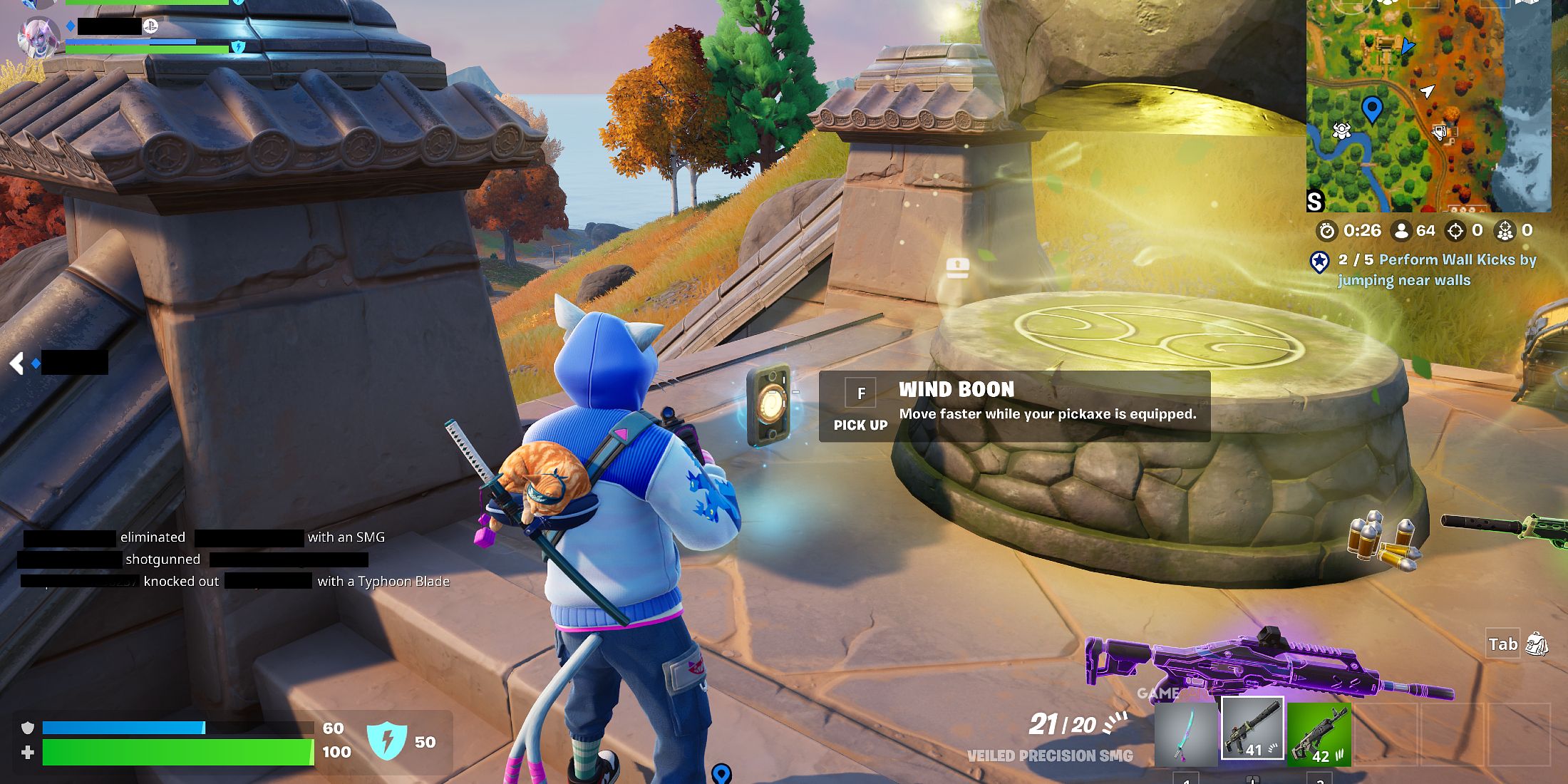 how to get a Wind Boon from Sprite Shrines in Fortnite 