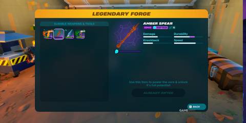 how to get Legendary weapons in LEGO Fortnite Odyssey