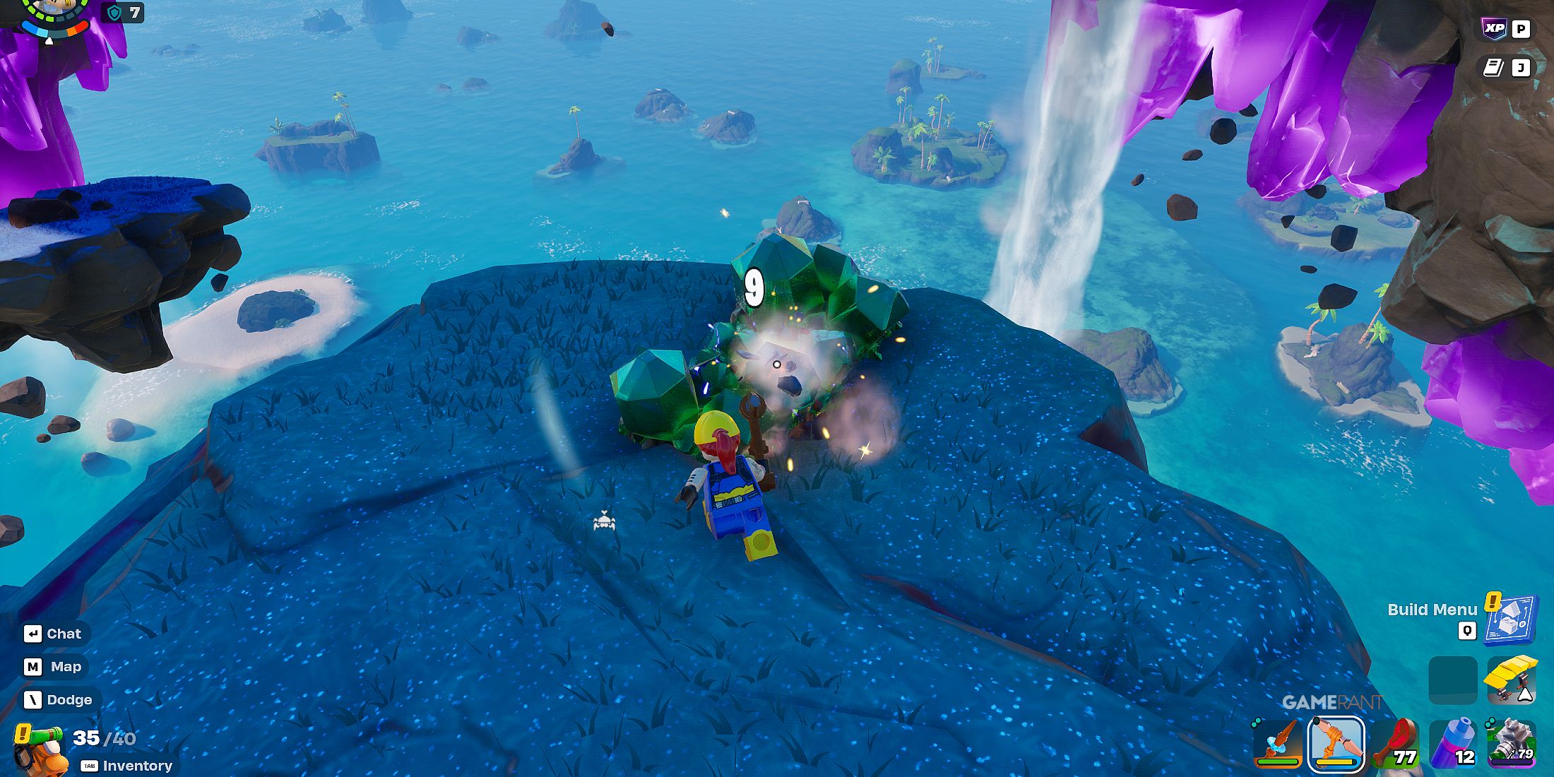 how to get Rough Emerald in LEGO Fortnite Odyssey 