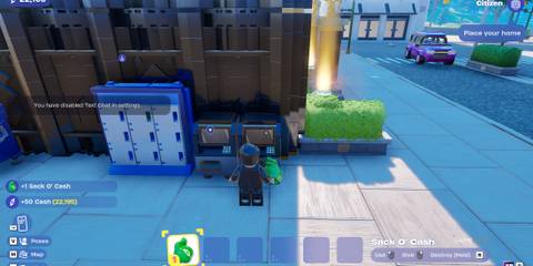 how to get Sack O' Cash in LEGO Fortnite Brick Life