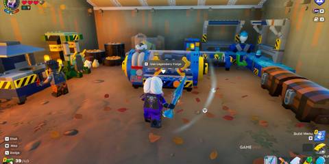 how to get the Legendary Forge in LEGO Fortnite Odyssey