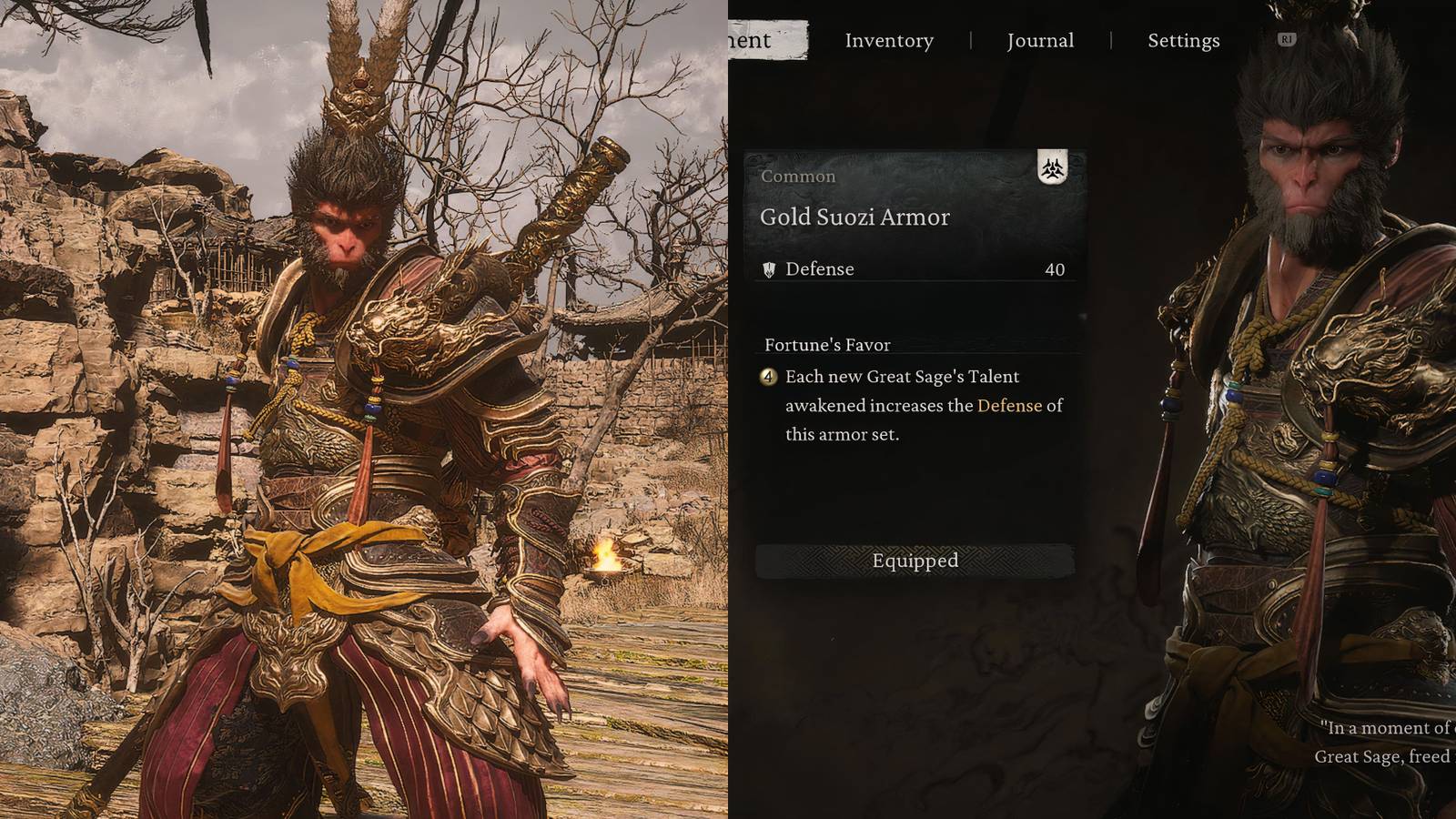 How To Get Wukong’s True Armor In Black Myth Wukong Featured Image