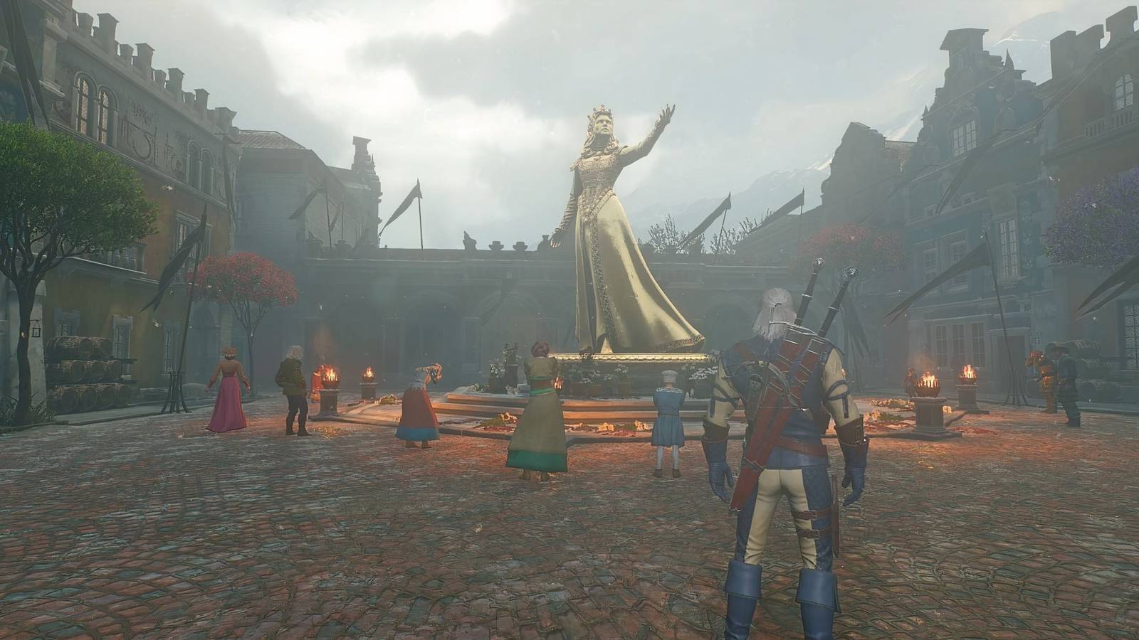 Geralt in Toussaint in The Witcher 2