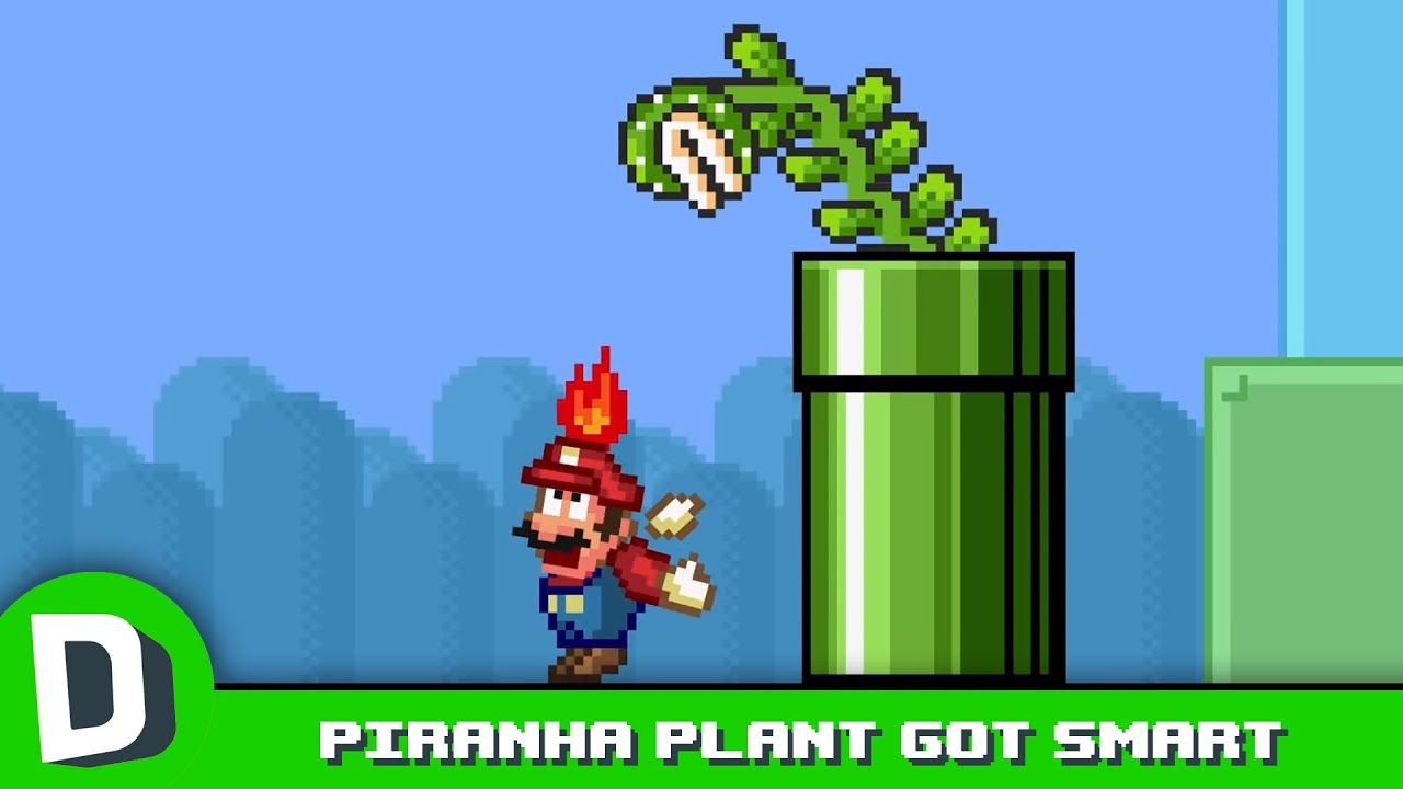 thumbnail image for mario pirahna plant