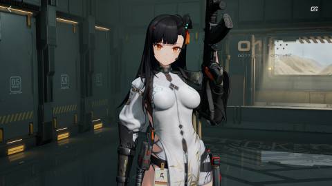 Qiongjiu in GFL2's Refitting Room