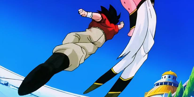 Krillin Fights Super Buu