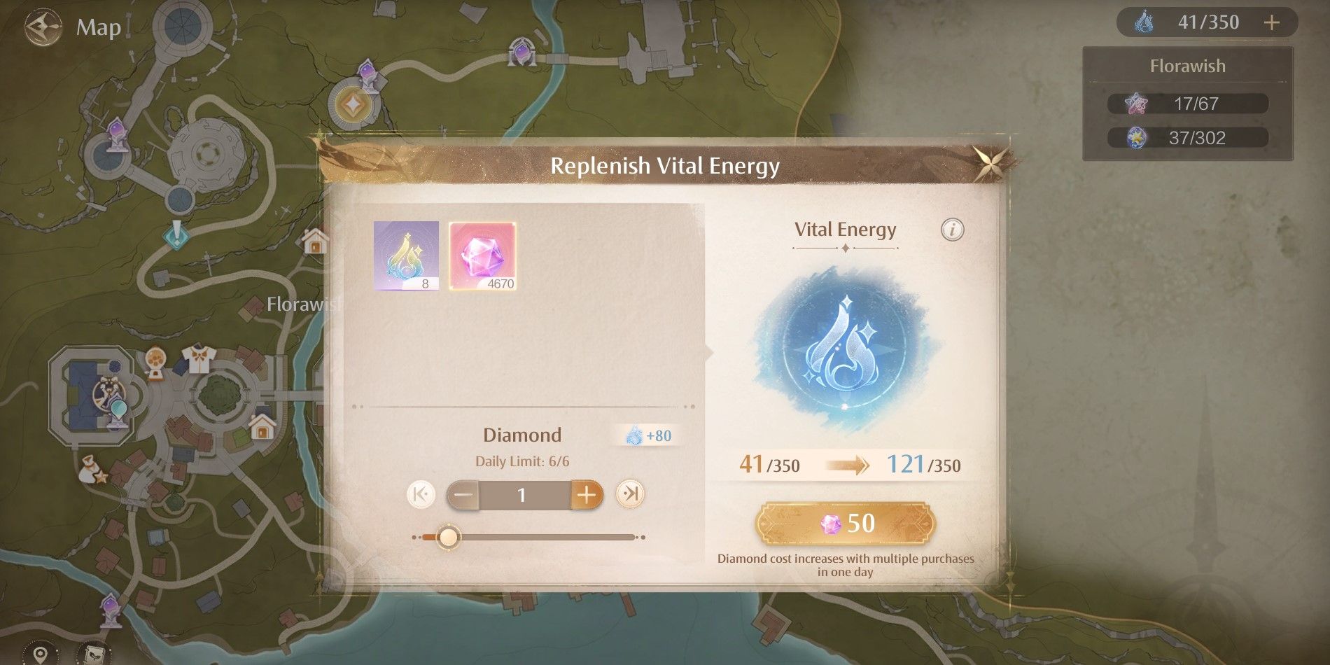 How to Get Vital Energy (Stamina) in Infinity Nikki