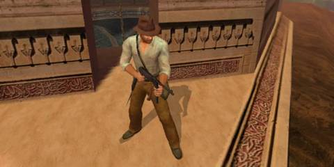 Indiana Jones and the Emperor's Tomb Firing Weapon