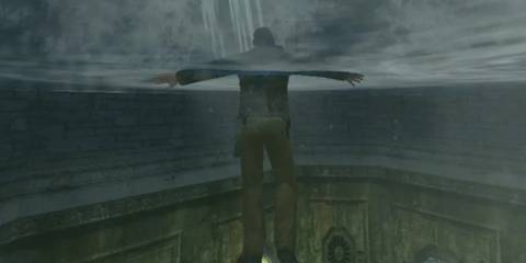 Indiana Jones and the Emperor's Tomb Swimming