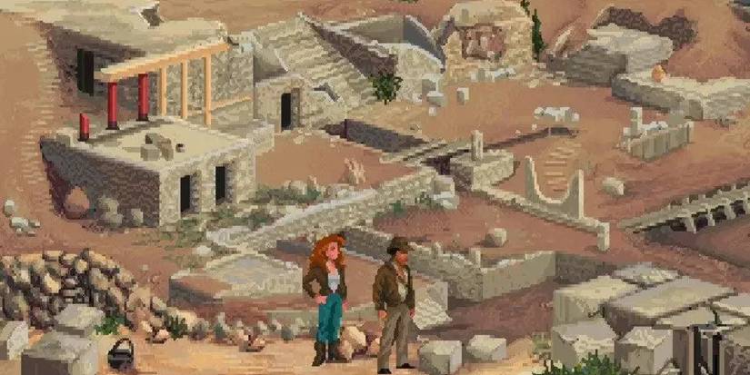 Indiana Jones and the Fate Of Atlantis Ruins