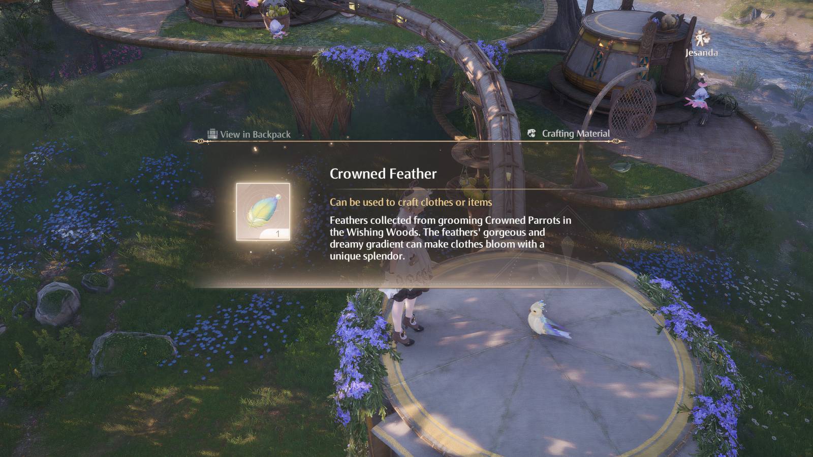 infinity nikki crowned feather location