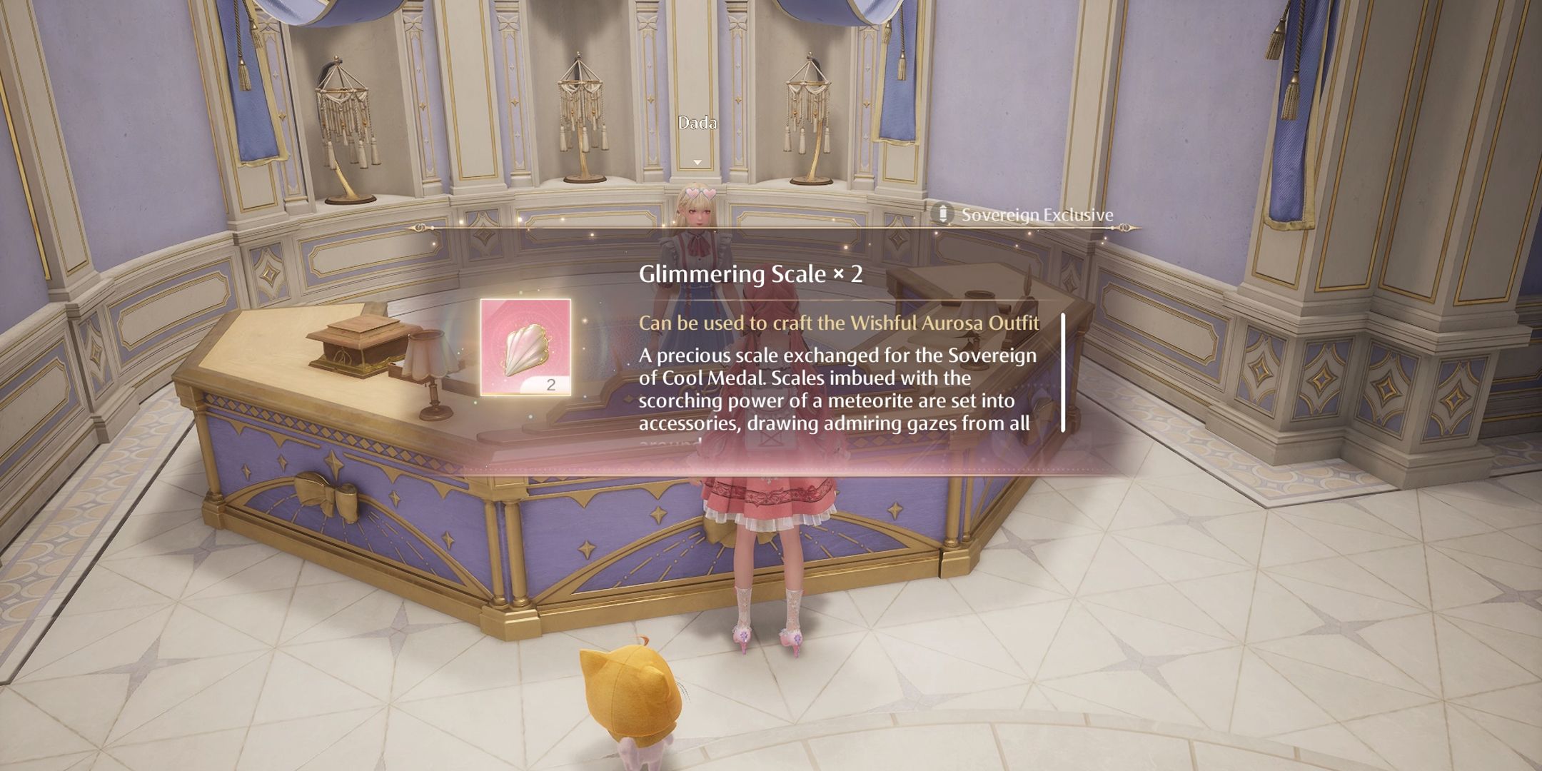 Glimmering Scale Guide In Infinity Nikki (Sovereign of Cool Medal)