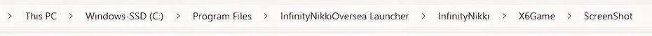 infinity nikki photo location