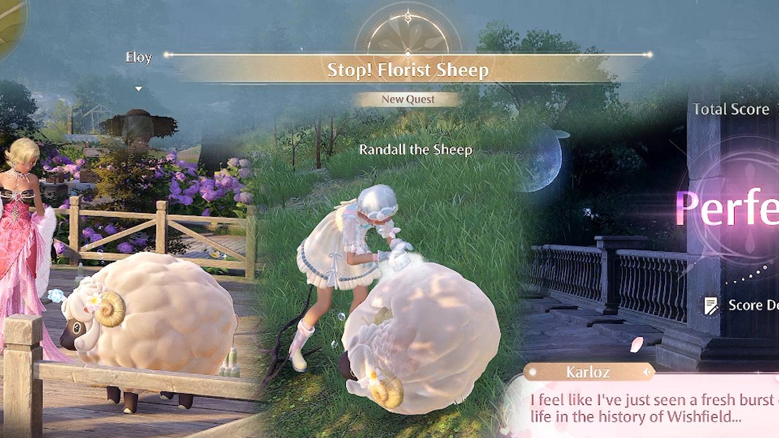 Infinity Nikki Stop Florist Sheep Quest Guide