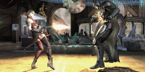 injustice gods among us batman vs harley quinn