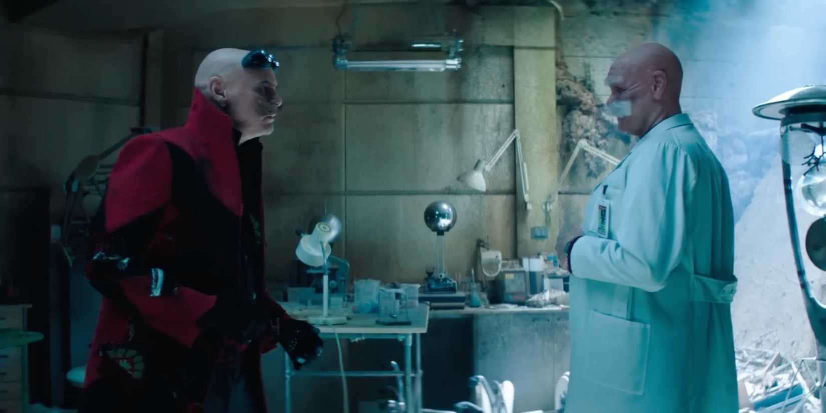 Ivo and Gerald Robotnik in Sonic the Hedgehog 3