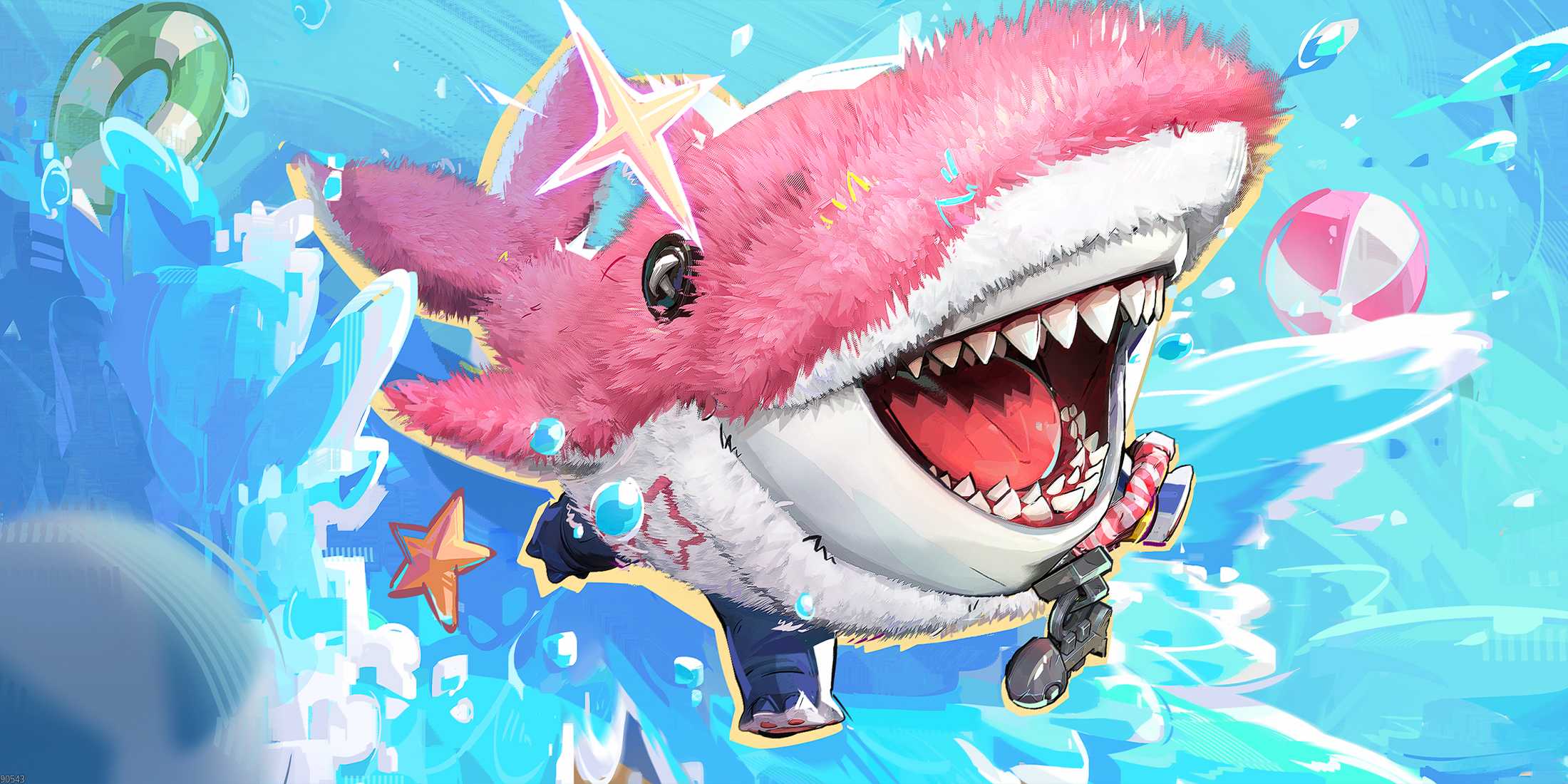 Marvel Rivals Pink Jeff Jeff the Land Shark Is Marvel Rivals' Breakout Star