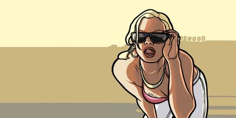 Key Art For GTA San Andreas Shows A Woman In Sunglasses