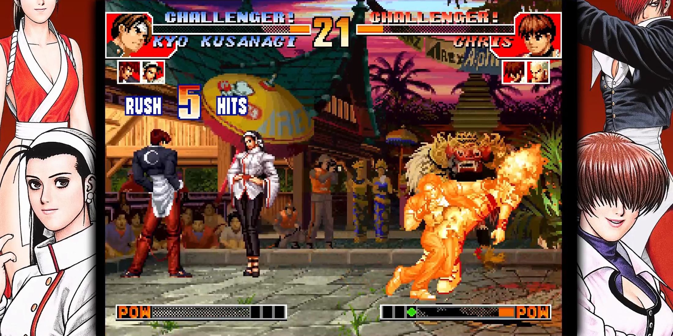 kof 97 chris vs kyo