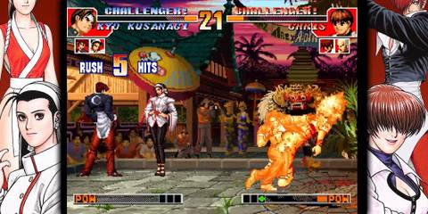 kof 97 chris vs kyo