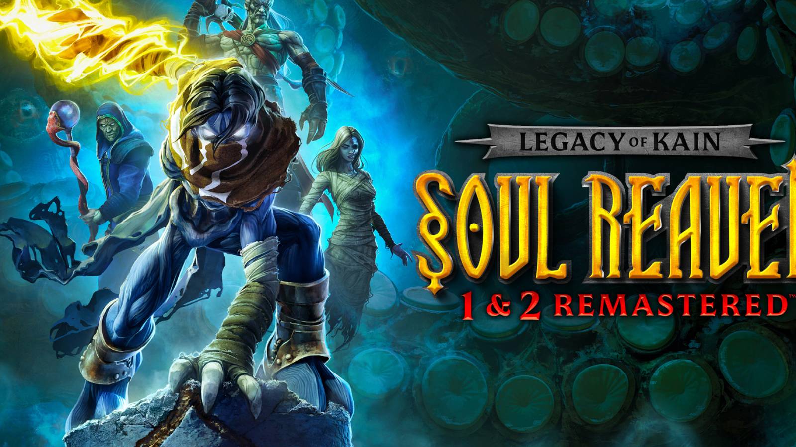 Legacy of Kain Soul Reaver 1 + 2 Remastered Key Art