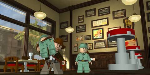 LEGO Indiana Jones 2 The Adventure Continues Carrying Soldier