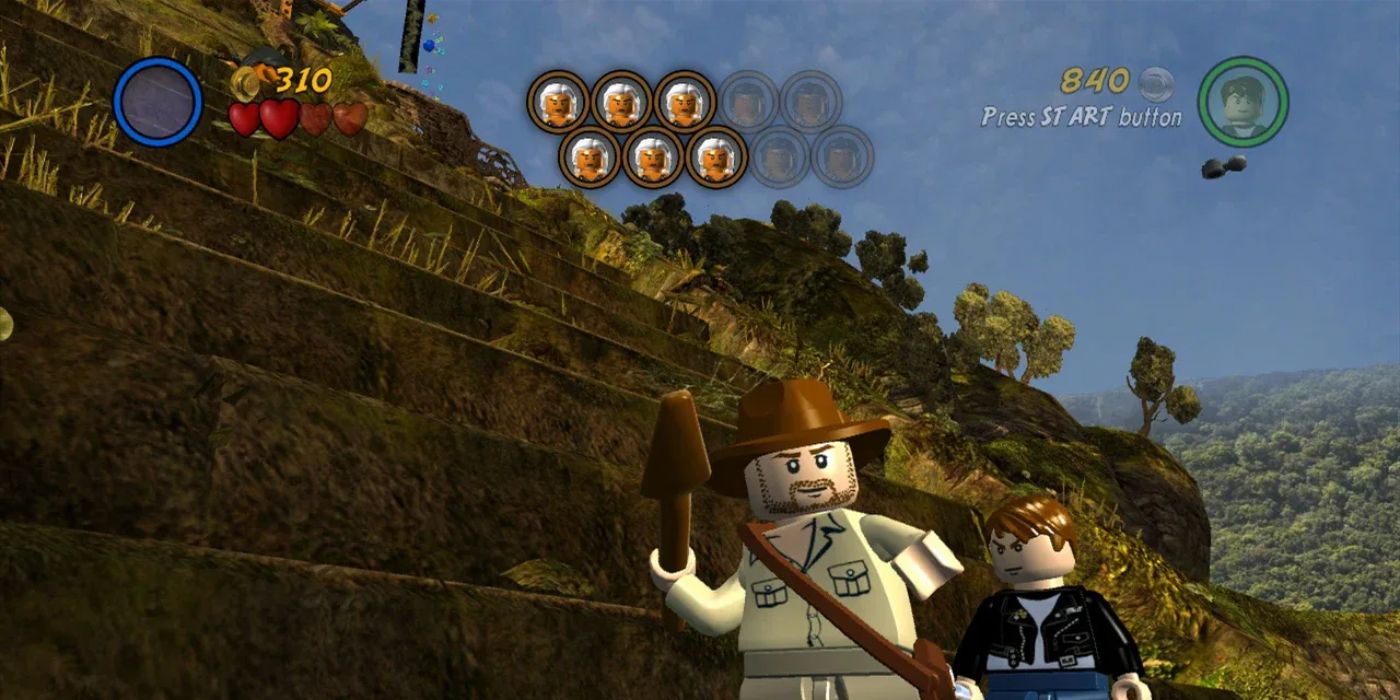 LEGO Indiana Jones 2 The Adventure Continues Holding Stick