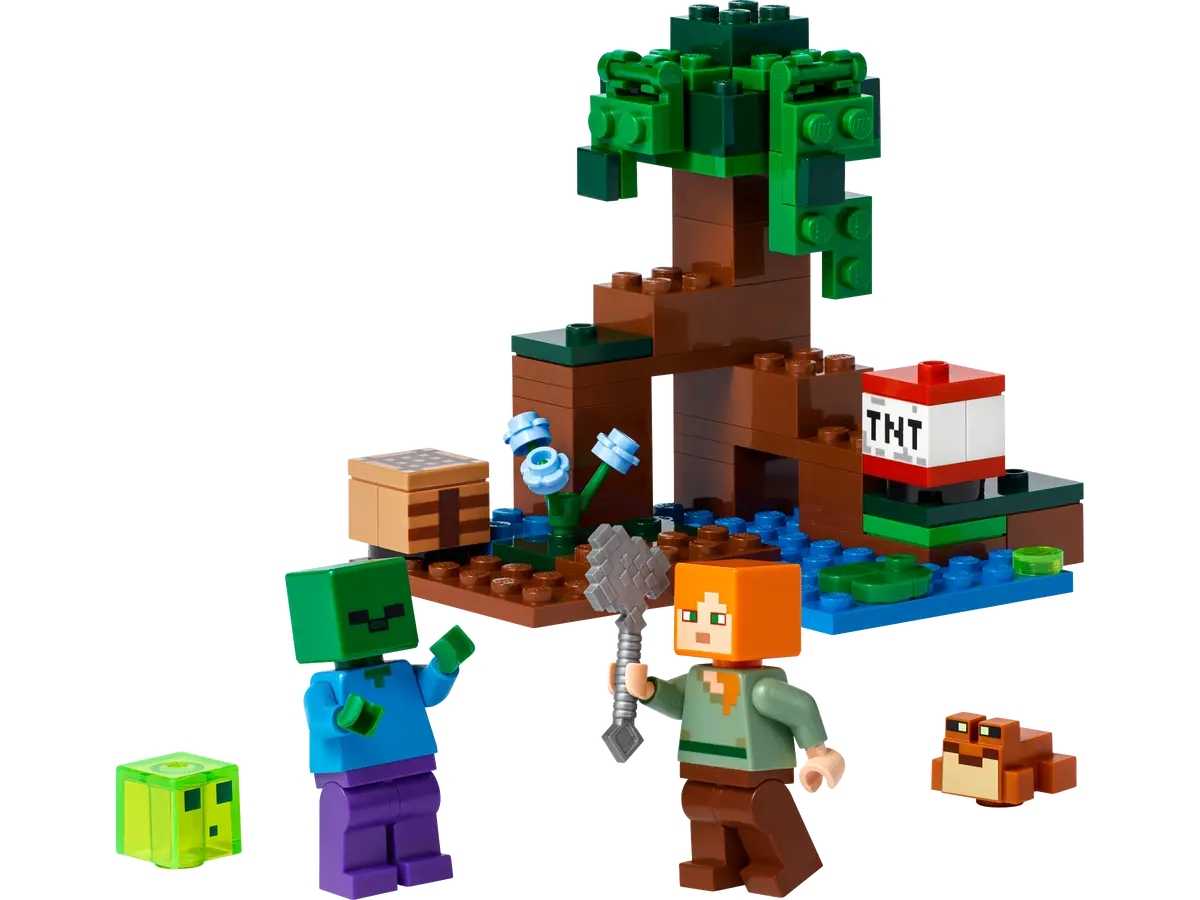 Word Mining Spring Prototype for Canceled LEGO Minecraft Game Has Surfaced